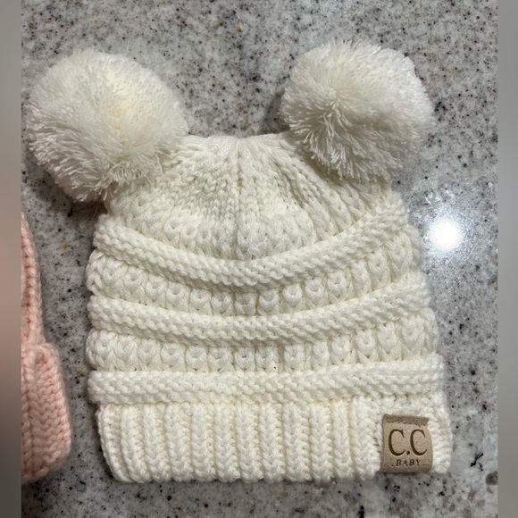 The North Face and CC Baby Beanie Hat Bundle 6-24 months - Picture 2 of 9